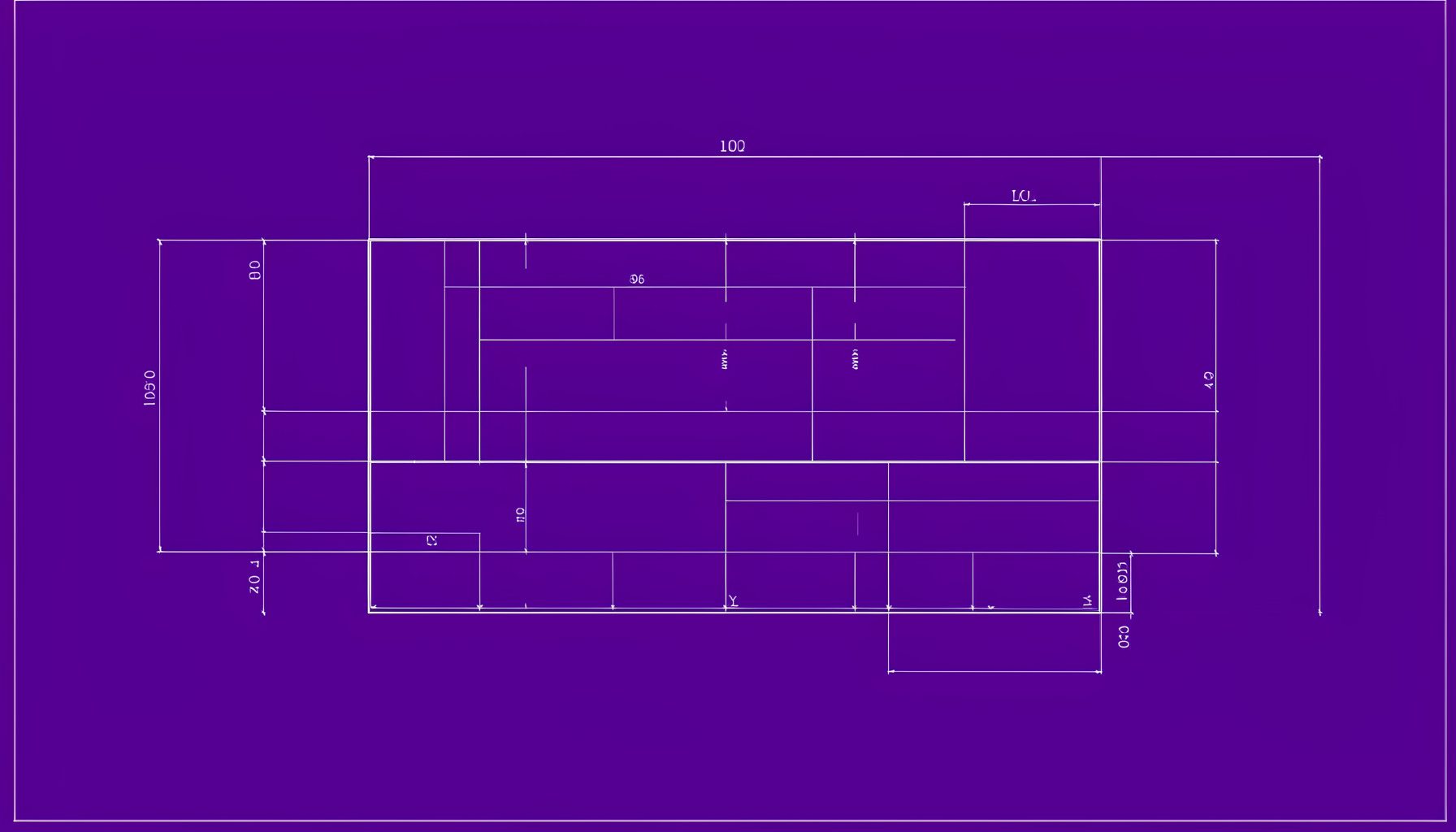 Tumma violetti tausta, jossa kultaisia yksityiskohtia, tyylikäs ja moderni sommitelma